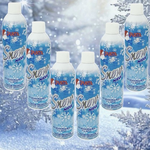 Lot santa snow spray oz - santa,